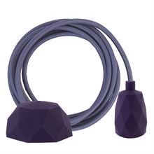 Deep purple cable 3 m. w/deep purple Facet