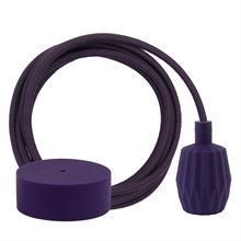 Dusty Deep purple cable 3 m. w/deep purple Plisse