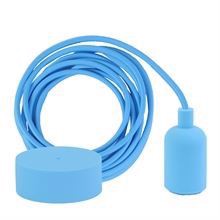 Clear blue cable 3 m. w/pale blue New
