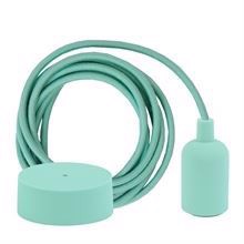 Dusty Pale turquoise cable 3 m. w/pale turquoise New