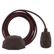 Brown cable 3 m. w/brown Facet