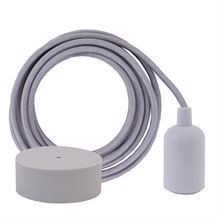 Pale grey cable 3 m. w/pale grey New