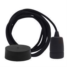 Black cable 3 m. w/black Copenhagen