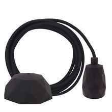 Dusty Black cable 3 m. w/black Facet