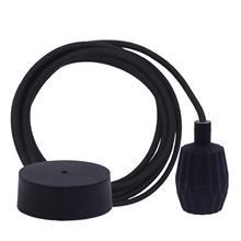 Dusty Black cable 3 m. w/black Plisse