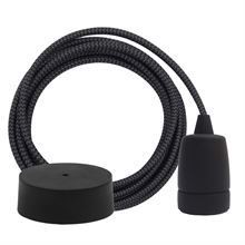 Grey Snake cable 3 m. w/black Copenhagen