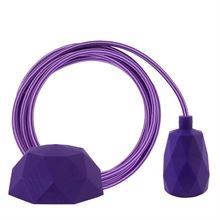 Purple Stripe cable 3 m. w/purple Facet