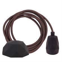 Copper Snake cable 3 m. w/black Facet
