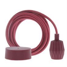 Dusty Mulberry cable 3 m. w/mulberry Plisse