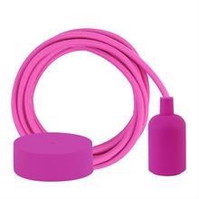 Dusty Hot pink cable 3 m. w/hot pink New