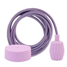 Dusty Lilac cable 3 m. w/lilac Plisse