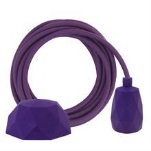 Dusty Purple cable 3 m. w/purple Facet