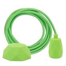 Dusty Lime green cable 3 m. w/lime green Facet