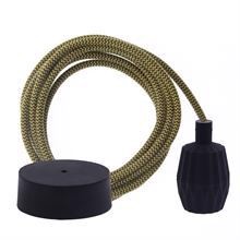 Dusty Curry Snake cable 3 m. w/black Plisse