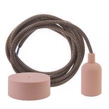 Dusty Latte Snake cable 3 m. w/nude New
