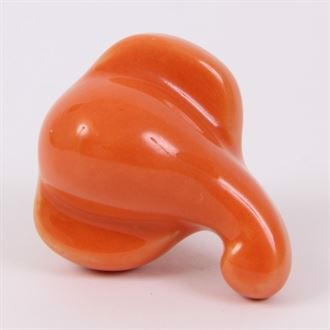 Orange elephant knob