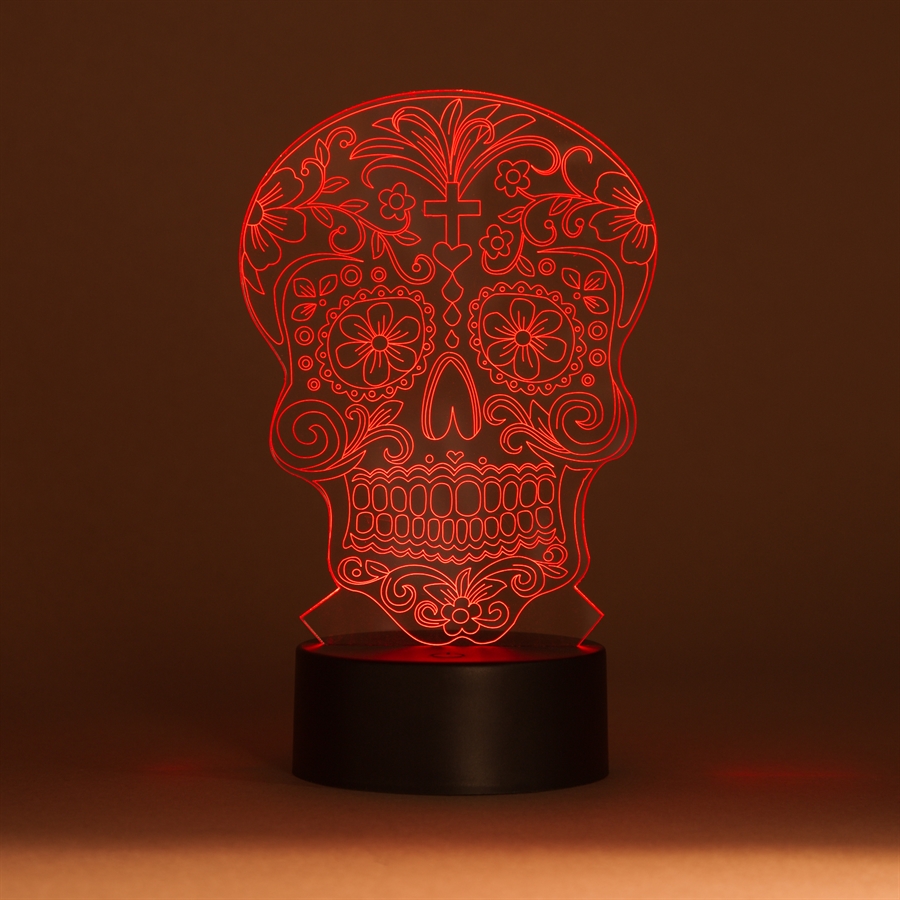 3D LED Night lamp Skull