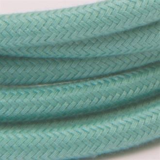 Dusty Pale turquoise cable per m.