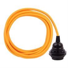 Dusty Sunflower cable 3 m. w/bakelite lamp holder w/2 rings E27