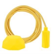 Dark yellow cable 3 m. w/yellow Hexa E14
