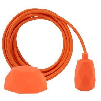 Orange cable 3 m. w/deep orange Facet