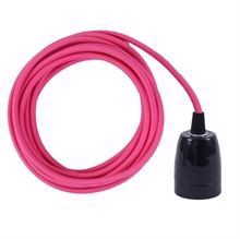 Pink cable 3 m. w/black porcelain