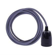 Deep purple cable 3 m. w/black porcelain