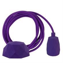Purple cable 3 m. w/purple Facet