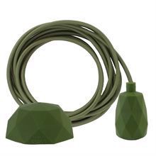 Army green cable 3 m. w/army green Facet