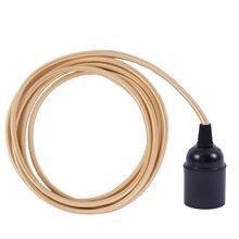 Golden cable 3 m. w/bakelite lamp holder
