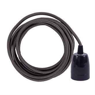 Oxy silver cable 3 m. w/black porcelain