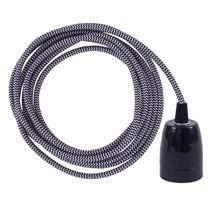 Black Snake cable 3 m. w/black porcelain