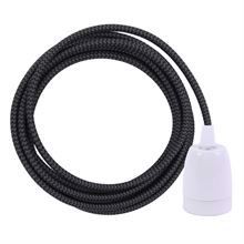 Grey Snake cable 3 m. w/white porcelain