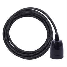Grey Snake cable 3 m. w/black porcelain