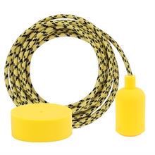 Yellow Cheque cable 3 m. w/yellow New