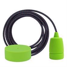 Cold Mix cable 3 m. w/lime green Copenhagen