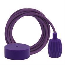 Dusty Purple cable 3 m. w/purple Plisse