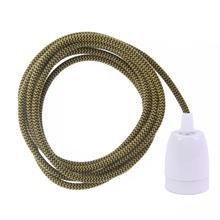 Dusty Curry Snake cable 3 m. w/white porcelain