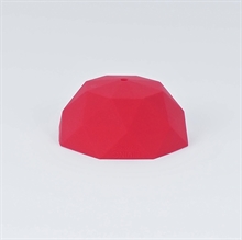Dark red silicone ceiling cup Facet
