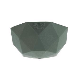 Olive green silicone ceiling cup Facet