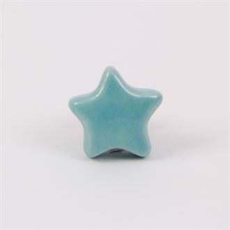 Turquoise star knob