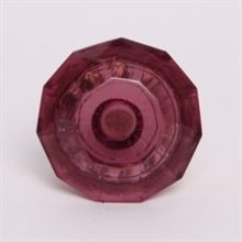 Purple diamond knob - 10 pcs.