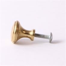 Small knob Brass - 10 pcs.
