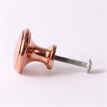 Medium knob Copper - 10 pcs.