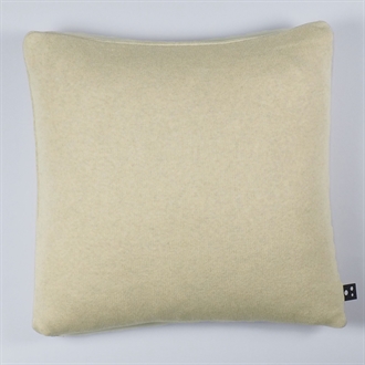 Soft knitted cushion cover 50x50 White melange