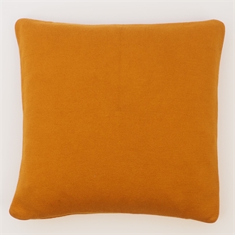 Softy knitted cushion cover 50x50 Mustard