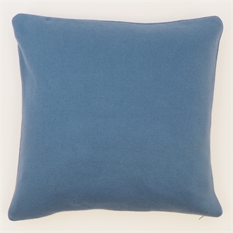 Softy knitted cushion cover 50x50 Denim blue