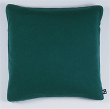 Soft knitted cushion cover 50x50 Petrol
