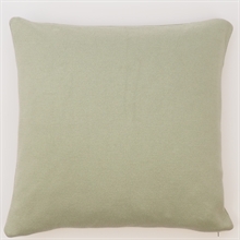 Softy knitted cushion cover 50x50 Pale green