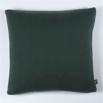 Soft knitted cushion cover 50x50 Dark green